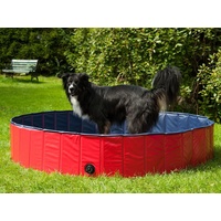 Procyon Hundepool Planschbecken für Haustiere 120cm oder 160cm mit Wasserablassventil besonders robu XL