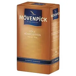 MÖVENPICK Edle Komposition Kaffee, gemahlen, 500 g