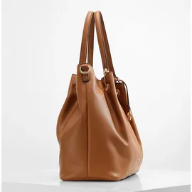 L.Credi Ebony Shopper cognac