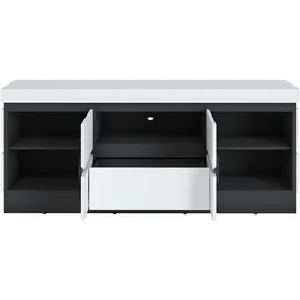 wójcik Campania TV-Lowboard 0 cm Weiß Holz/Kunststoff/Spanplatte/Holzwerkstoff