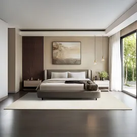 Tectake Kurzflorteppich Soft Zone - creme, 200 x 290 cm