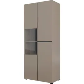 OTTO home Vitrine Cross 79,5 x 40 x 183,5 cm Braun