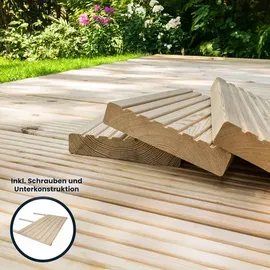 Home Deluxe Terrassendiele ARIS 20 m2 beige