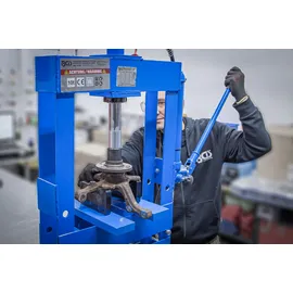 BGS Werkstattpresse Metall 10 t blau