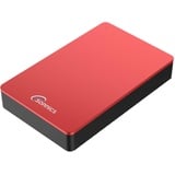 Sonnics 320GB Rot Externe Desktop-Festplatte, USB 3.0 kompatibel mit Windows PC, Mac, Smart TV, Xbox One und PS4