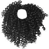 Dieter Bohlen Perücke afrikanische kleine Locken, Damenperücke, Locken, Pferdeschwanz, Haarperücken, Perücken, Perücken Puppen Mit Langen Haaren (A, One Size)