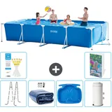 Rechteckiger Frame Pool - 450x220x84 Cm - 7-teilig  S144