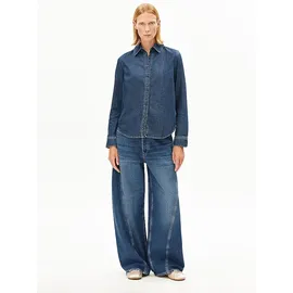 ARMEDANGELS AURELAA Jeansbluse Blau XS