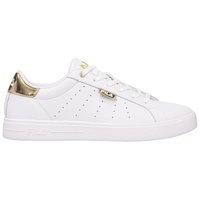 Fila Damen LUSSO F wmn Sneaker, White-Gold, 38 EU