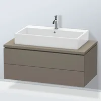 Duravit L-Cube Waschtischunterschrank, 2 Auszüge, LC581909090,