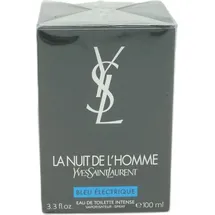 YVES SAINT LAURENT La Nuit de L'Homme Bleu Electrique Eau de Toilette 100 ml