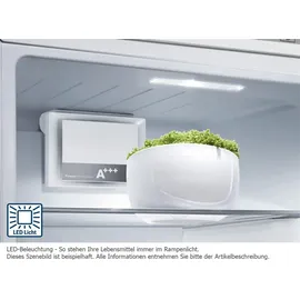 Bosch Serie 4 KGV36VLEA Kühl-Gefrierkombination (308 l, 1860 mm hoch, Edelstahl)