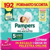 Pampers Baby Dry Fit Prime Junior 192 Windeln, Größe 5 (11-25 kg)