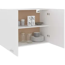 vidaXL Hängeschrank Weiß 80x31x60 cm Holzwerkstoff