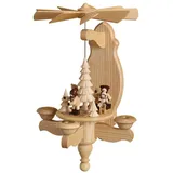 Volkskunstwerkstatt Unger Weihnachtspyramide Wandpyramide Wintersport