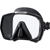Tusa Freedom HD - tauchmaske schnorchelmaske erwachsene profi - silikon schwarz