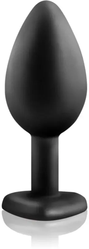 Blush Temptasia Bling Medium Butt-Plug Black 8 cm