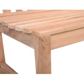 gardenson Gartenbank Solo 150 x 60 x 92 cm Braun