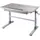 MID.YOU Jugendschreibtisch, Weiß, Metall, 1 Schubladen, rechteckig, C-Form, 100x76x60 cm, höhenverstellbar, Stauraum, justierbare Füße, Arbeitszimmer, - Kinderschreibtische