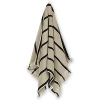 Ferm Living Handtuch Alee sand/black