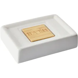 Beliani Kourou Badaccessoires Set 4-teilig Beige