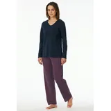 SCHIESSER uncover by Schiesser - Nightwear - Schlafanzug (38 Blau) - 38