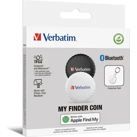 Verbatim My Finder Coin 2er Set schwarz, weiß