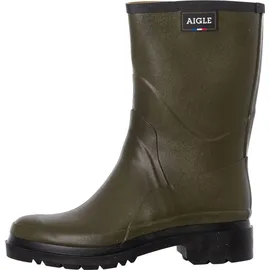 Aigle Bison Gummistiefel, Verde Kaki, 43 EU