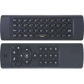 PNI AirFun Tastatur Eine IR-Luftmaus und eine Mini-QWERTY-Tastatur für. Computer, Mini-PC und Mediaplayer