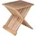 Garden Pleasure FANI Gartentisch 39 x 29 x 44 cm Teak natur