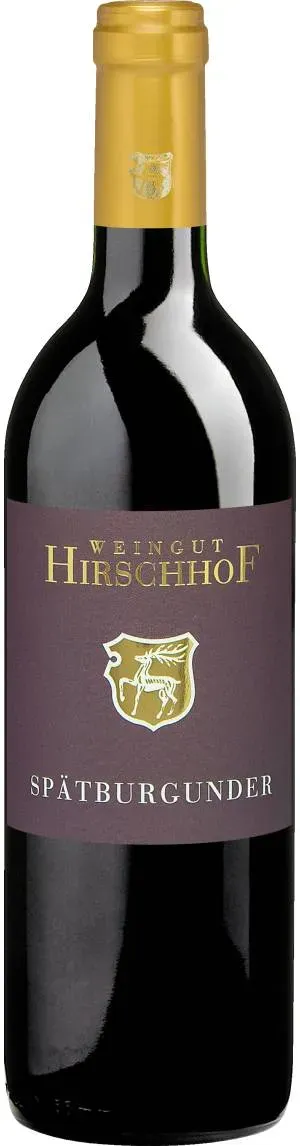 Hirschhof Spätburgunder Qualitätswein Rheinhessen 2023, Bio Rotwein, Biowein