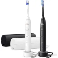 Philips Sonicare 7100 Series HX7429/02 + 2. Handstück Schwarz/Weiß