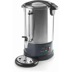 Lacor – 69486 – Perkolator-Kaffeemaschine, Kaffeemaschine, mit 2 unabhängigen Heizsystemen, Edelstahl, 6 l Fassungsvermögen, 1500 W