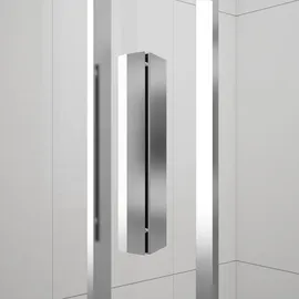 Polysan EASY Halbkreis-Duschabtrennung mit Schiebetür 90 x 190 cm EL4615