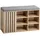 KESPER Schuhschrank 76 x 48 x 29,5 cm braun / braun