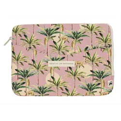 Creative Lab Amsterdam Laptop Hülle – Purple Bananas – 15–16 Zoll Laptoptasche