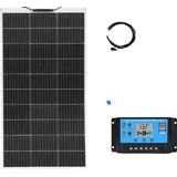 Flexibles Solarpanel, hohe Effizienz, vielseitige Kompatibilität, 12V 100W Solarkit