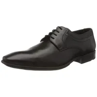 LLOYD Herren Schnürhalbschuhe LACOUR, Männer Businessschuhe,Derby,Normalweit,Men's,Schnuerschuhe,Schnuerer,straßenschuhe,SCHWARZ,45 EU / 10.5 UK - 45 EU