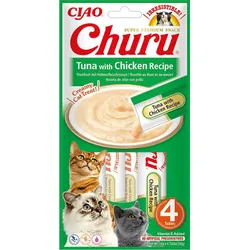 INABA CAT Churu Thunfisch mit Huhn 4x14g