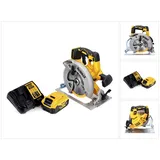 DeWalt DCS 570 P1 Akku-Handkreissäge 18 V 184 mm + 1x Akku 5,0 Ah + Ladegerät