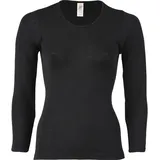 Engel Damen Longsleeve (Größe S, schwarz)