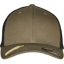 Flexfit Trucker Recycled Mesh Cap olive/black L/XL
