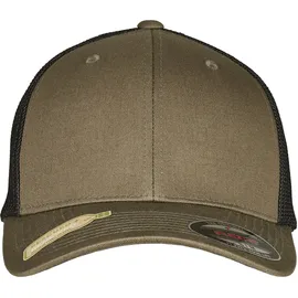 Flexfit Trucker Recycled Mesh Cap olive/black L/XL