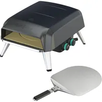Tefal Jamie Oliver by Tefal Pizzaofen mit drehbarem Pizzastein,