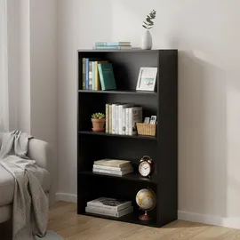Relaxdays Bücherregal 60 x 108 x 24 cm Schwarz
