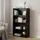 Relaxdays Bücherregal 60 x 108 x 24 cm Schwarz