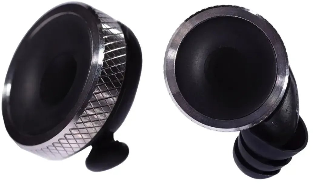 Limousine Earplugs Earplugs Knops Knurled Black - Gehörschutz