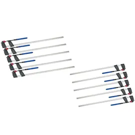 Vago-Tools 10x Schraubzwinge 800 x 120 mm Klemmzwinge Schnellspannzwinge Zwingen