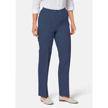 GOLDNER Stretchhose Blau/Schwarz 38
