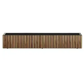 Herstera Pflanzkasten Deco Planter Xic L Plus 150 x 25 cm Schwarz